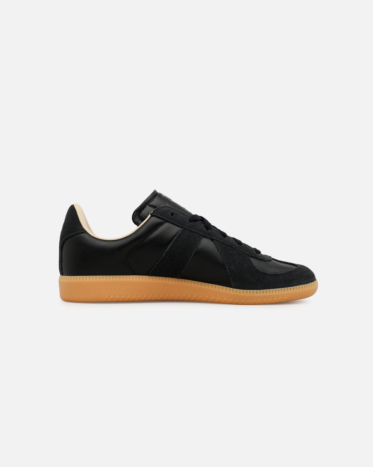 Black Casual Low-Top Trainers