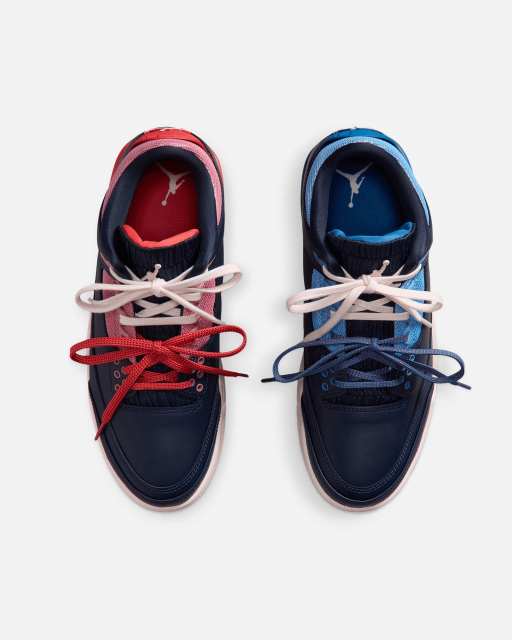 Women's Mid-Cut Trainers with Visible Cushioning - Obsidian