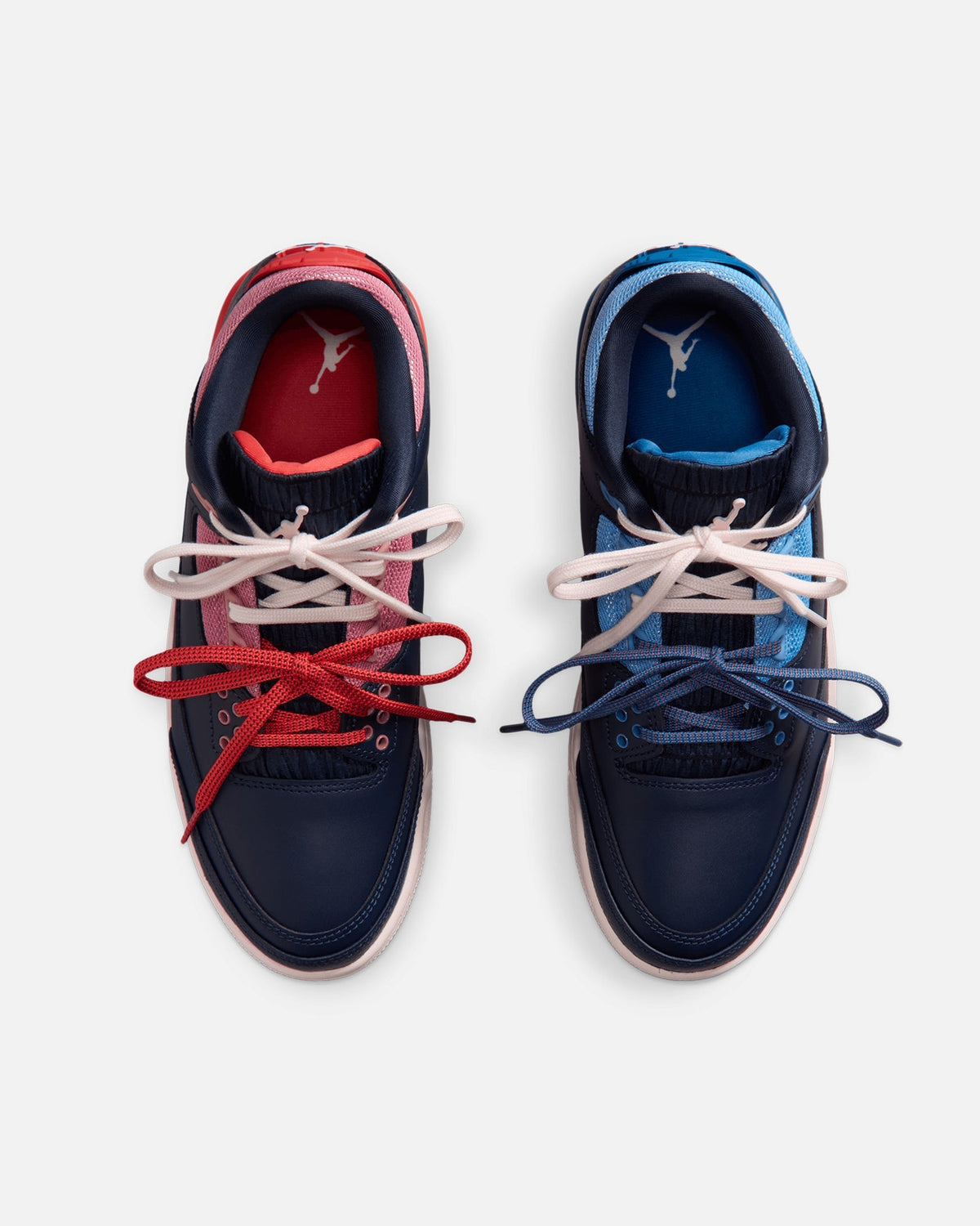 Women's Mid-Cut Trainers with Visible Cushioning - Obsidian