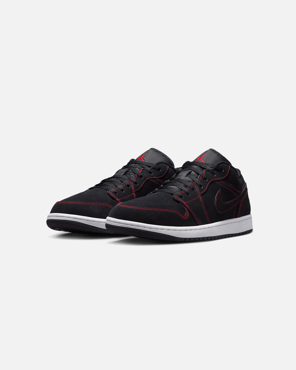 Men's Low-Cut Casual Shoes - Black/University Red
