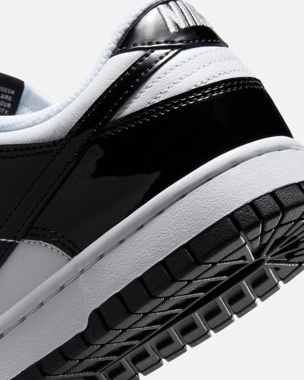 Classic Low-Top Sneakers for Women - White & Black