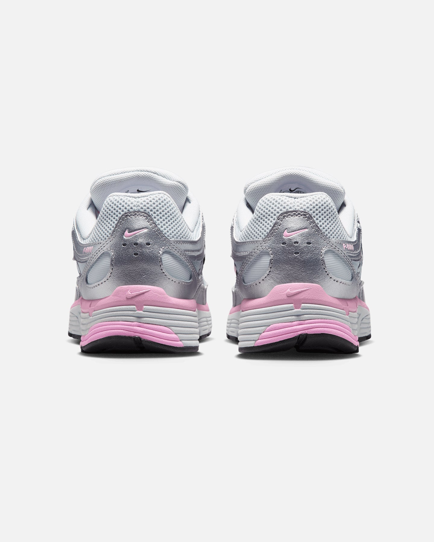 Women's Retro-Inspired Athletic Trainers - Platinum