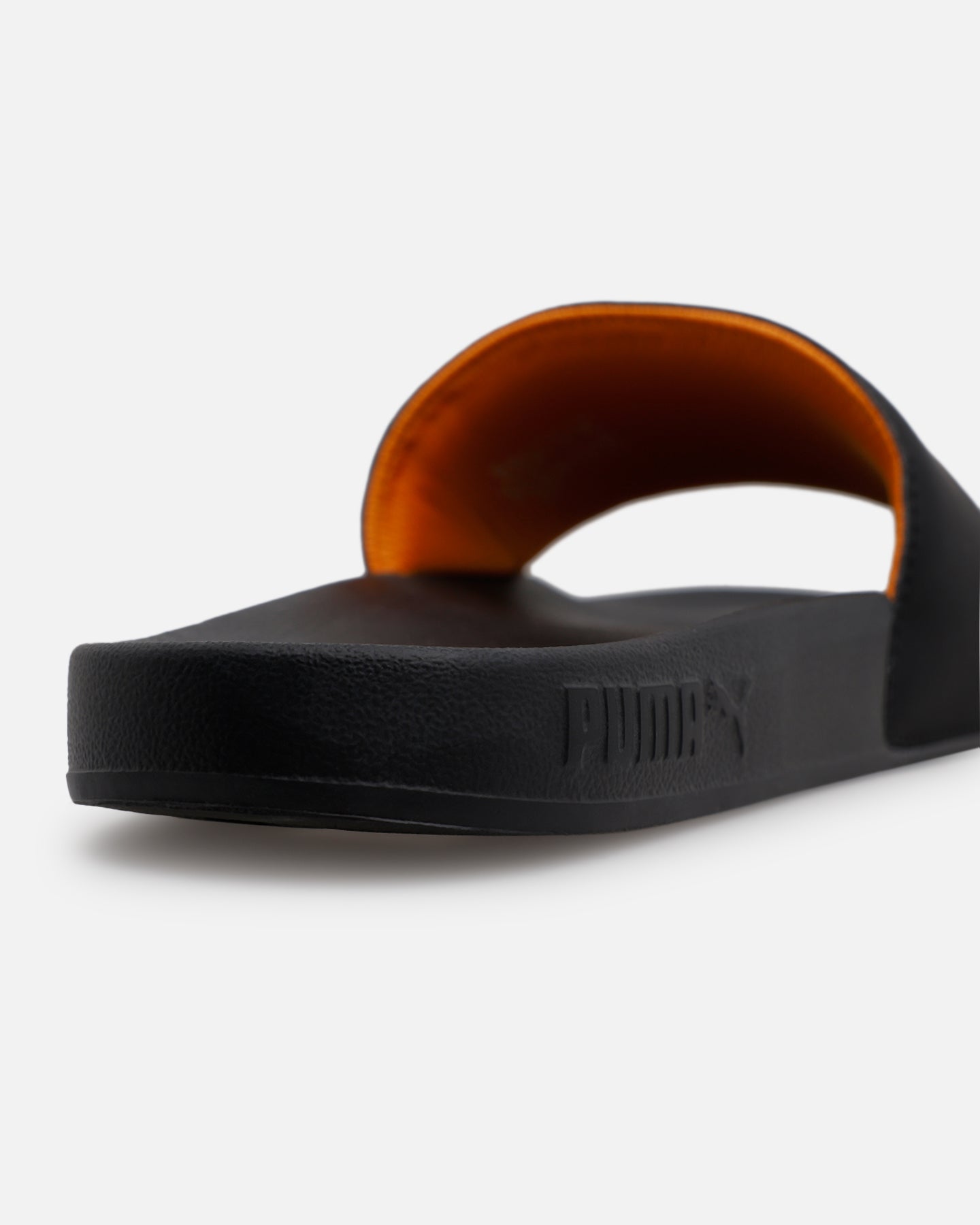 Casual Comfort Slides - Black/Orange