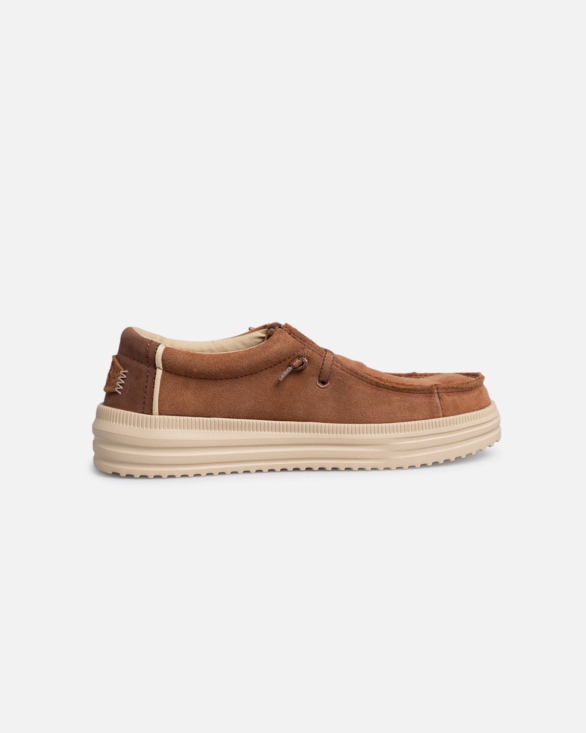 Men's Suede Slip-On Loafers - Brown