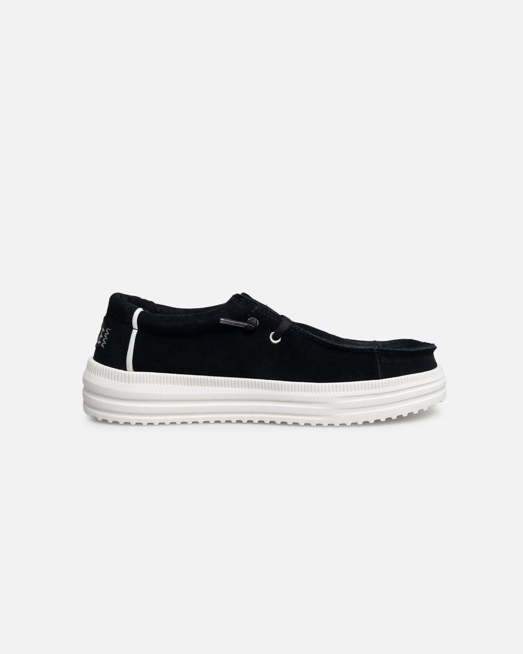 Men's Suede Casual Slip-On Shoes - Black