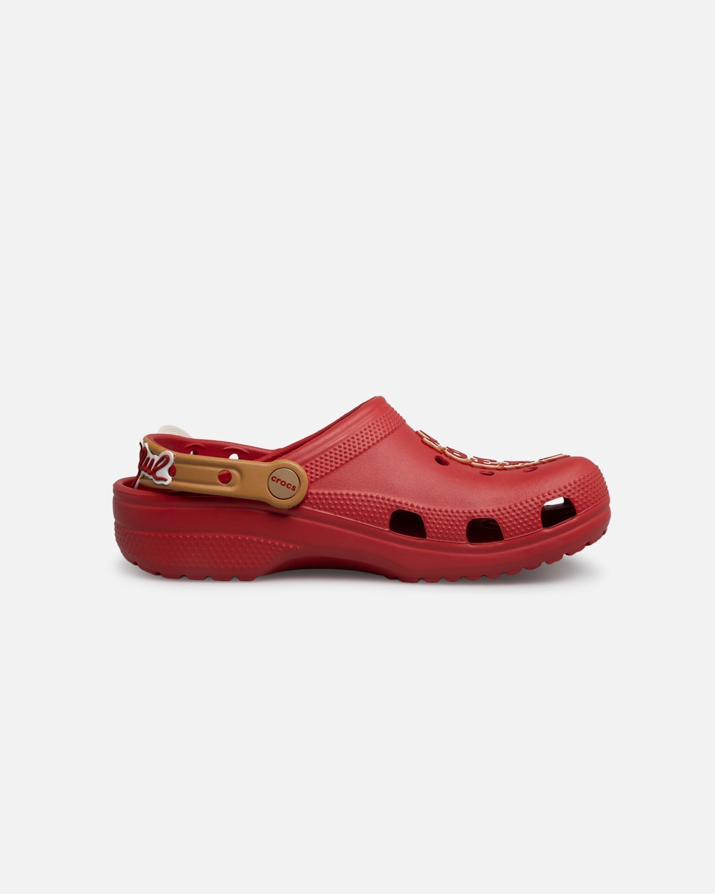Men's Lightweight Moulded Slip-On Clog - Red