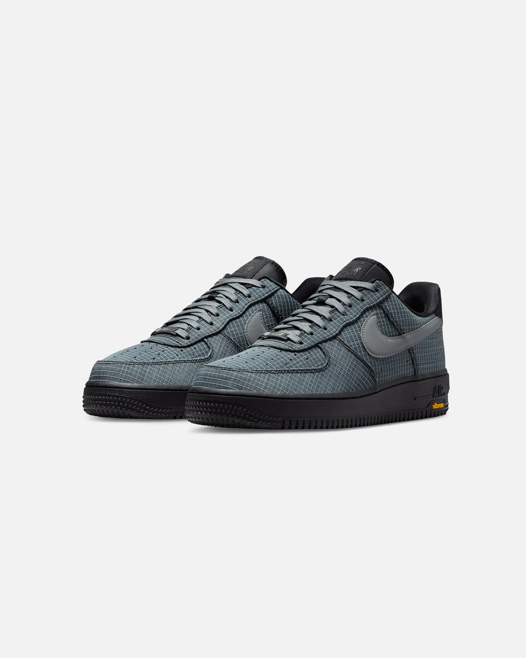 Rugged Low-Top Textile Sneaker - Black/Smoke Grey