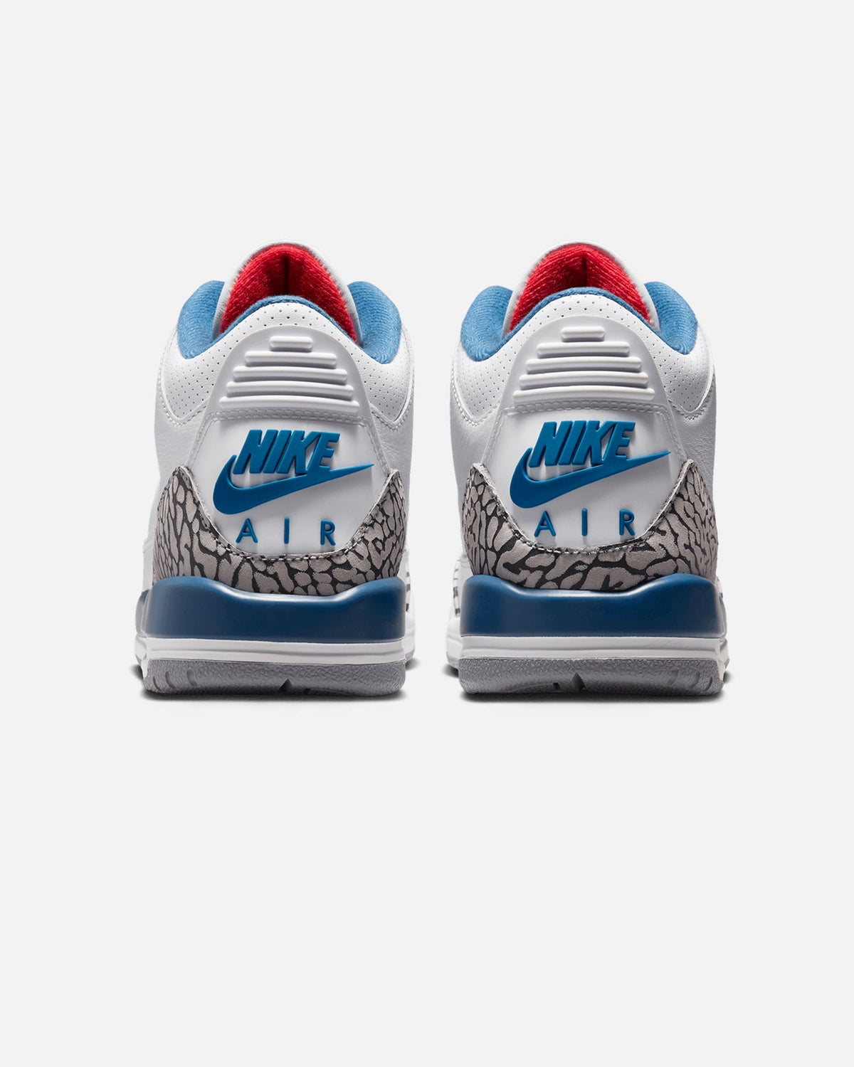 Kids' Mid-Cut Lifestyle Shoes - White/Red/Blue