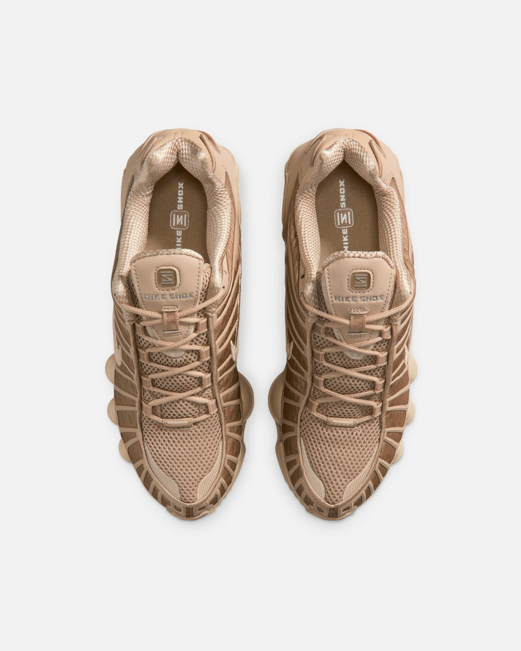Women's Athletic Shoes with Mechanical Cushioning - Linen