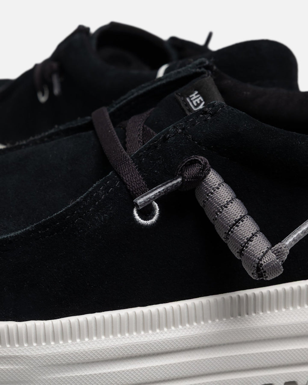 Men's Suede Casual Slip-On Shoes - Black