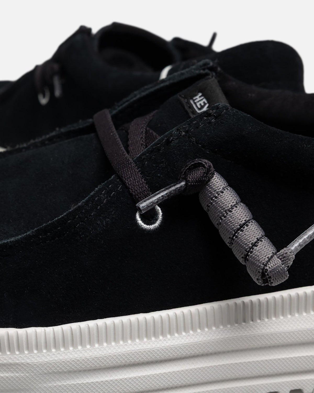 Men's Suede Casual Slip-On Shoes - Black