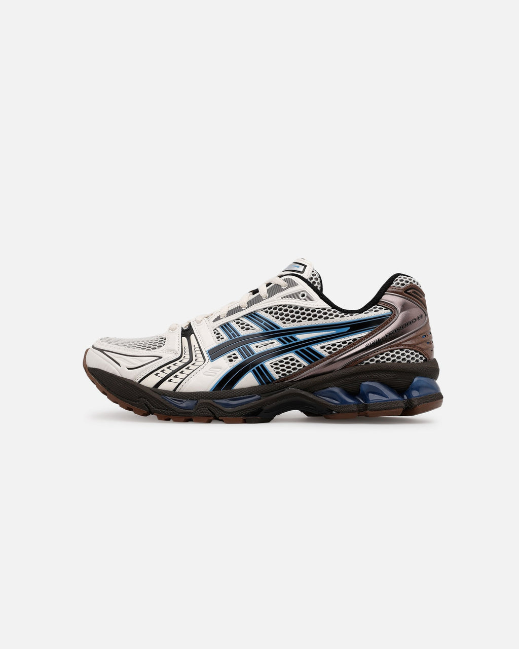 Retro-Inspired Low-Cut Sports Shoe - White/Blue