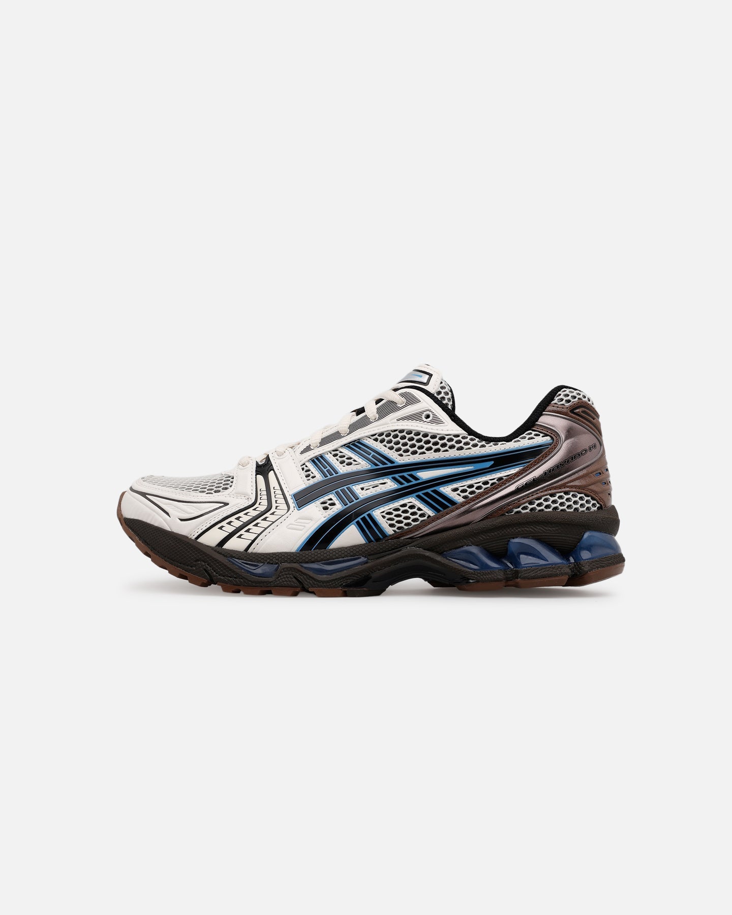 Retro-Inspired Low-Cut Sports Shoe - White/Blue