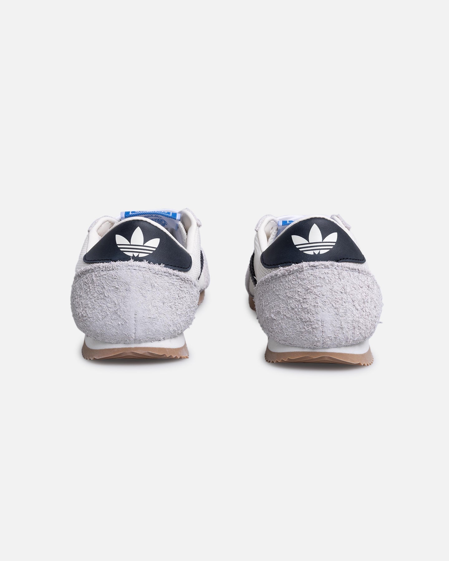 White Running-Inspired Casual Trainers