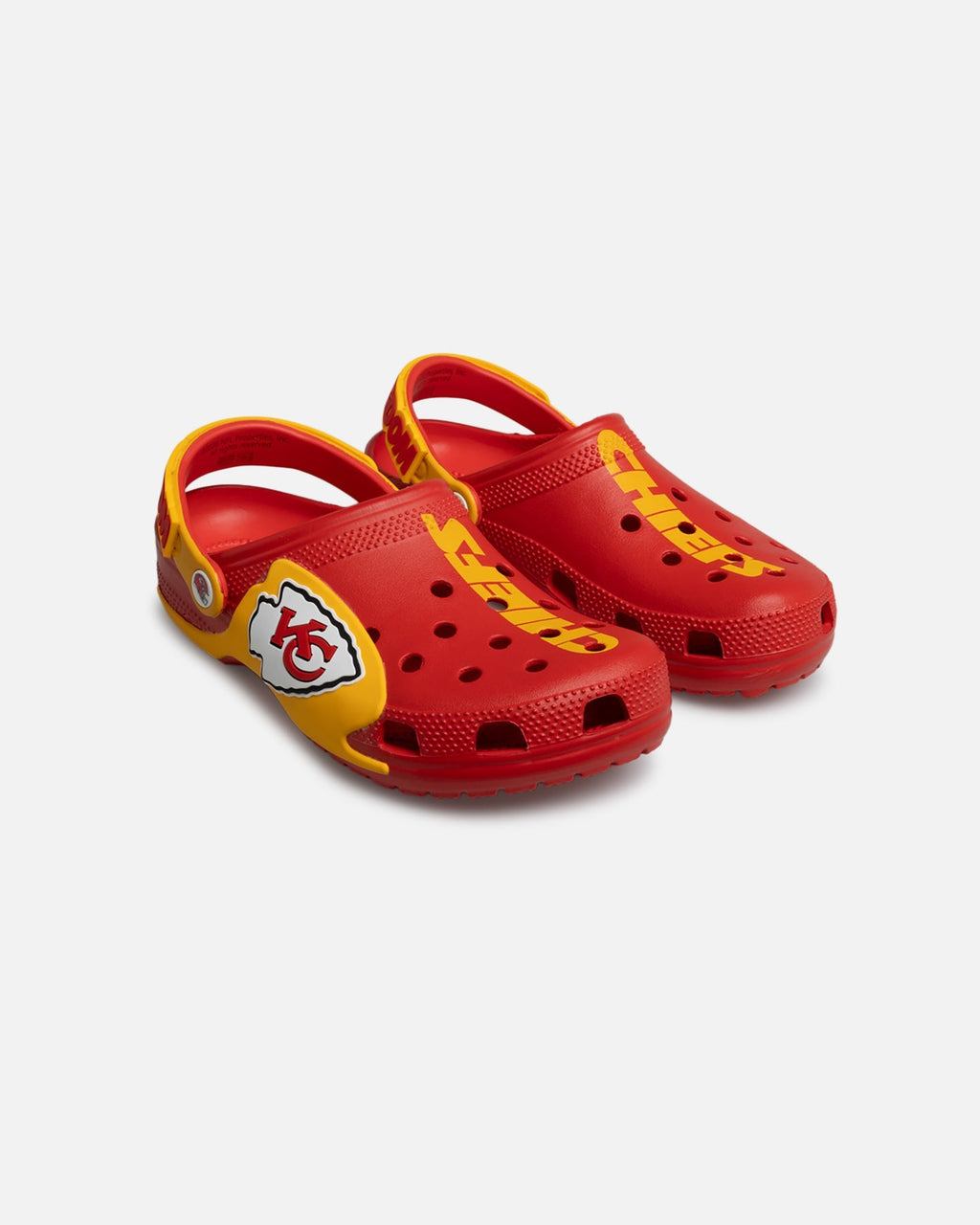 Comfort Clogs - Red & Yellow