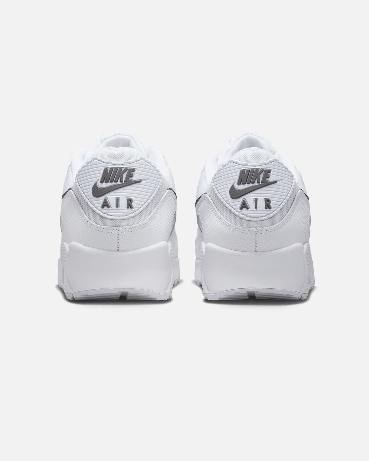 White & Grey Low-Cut Casual Athletic Footwear