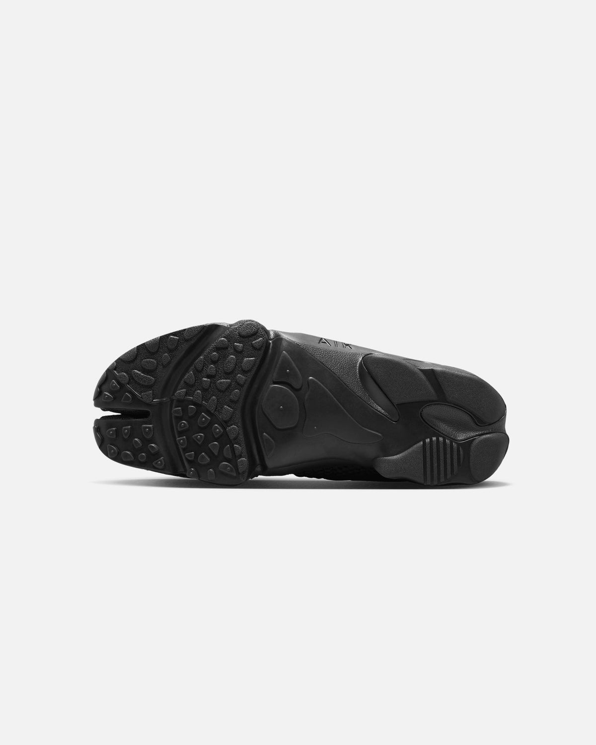 Split-Toe Slip-On Mesh Shoes - Black