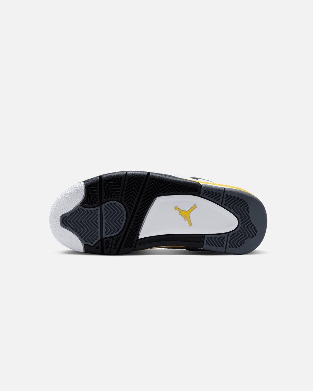 Kids' Mid-Cut Casual Sport Shoe - White & Yellow