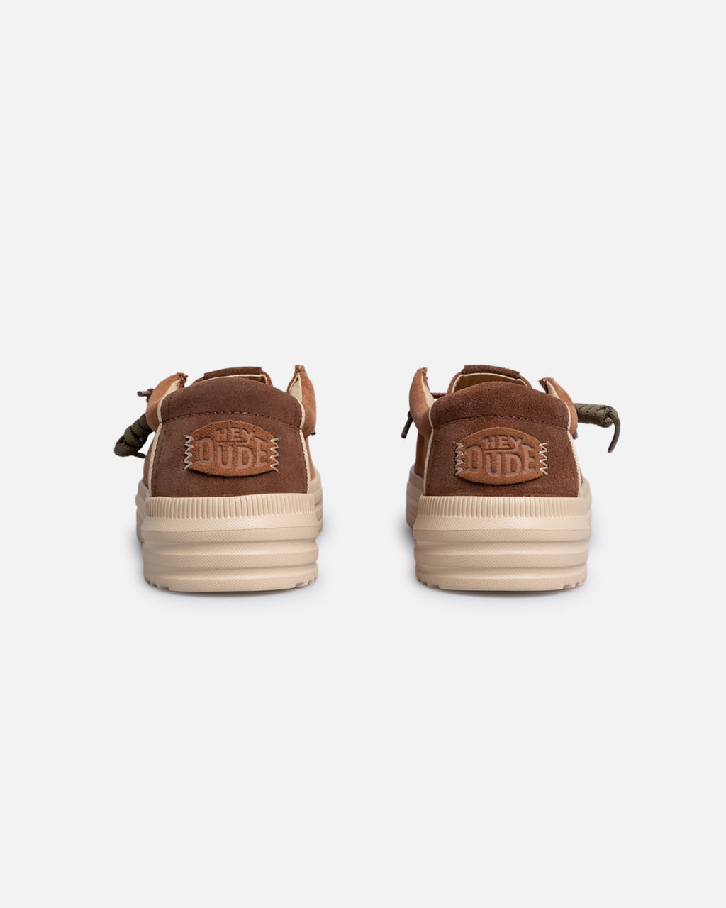 Men's Suede Slip-On Loafers - Brown