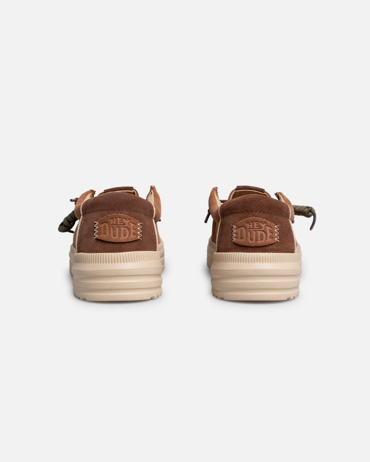 Men's Suede Slip-On Loafers - Brown