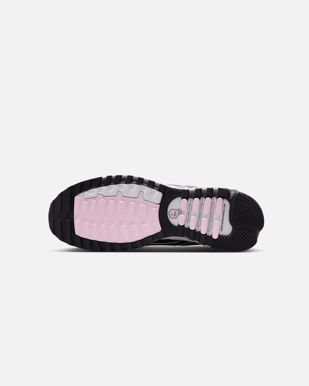 White & Black Low-Cut Cushioned Sport Shoes