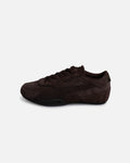 Women's Suede Low-Top Casual Shoes - Chocolate