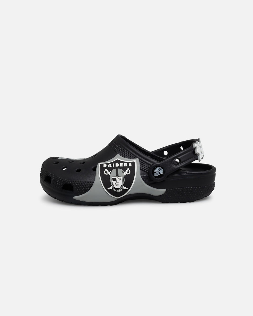 Casual Moulded Slip-On Clog - Black/Grey