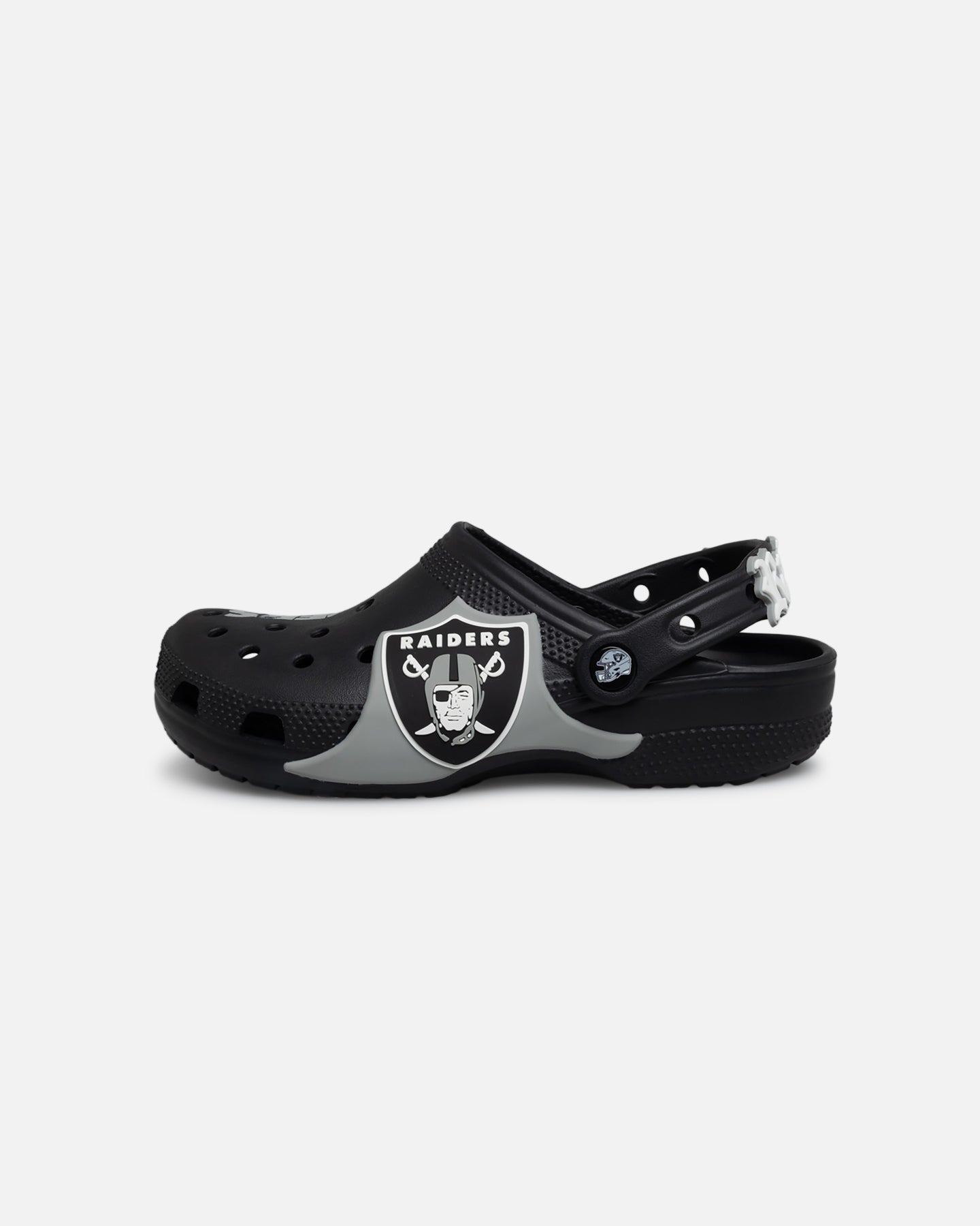 Casual Moulded Slip-On Clog - Black/Grey