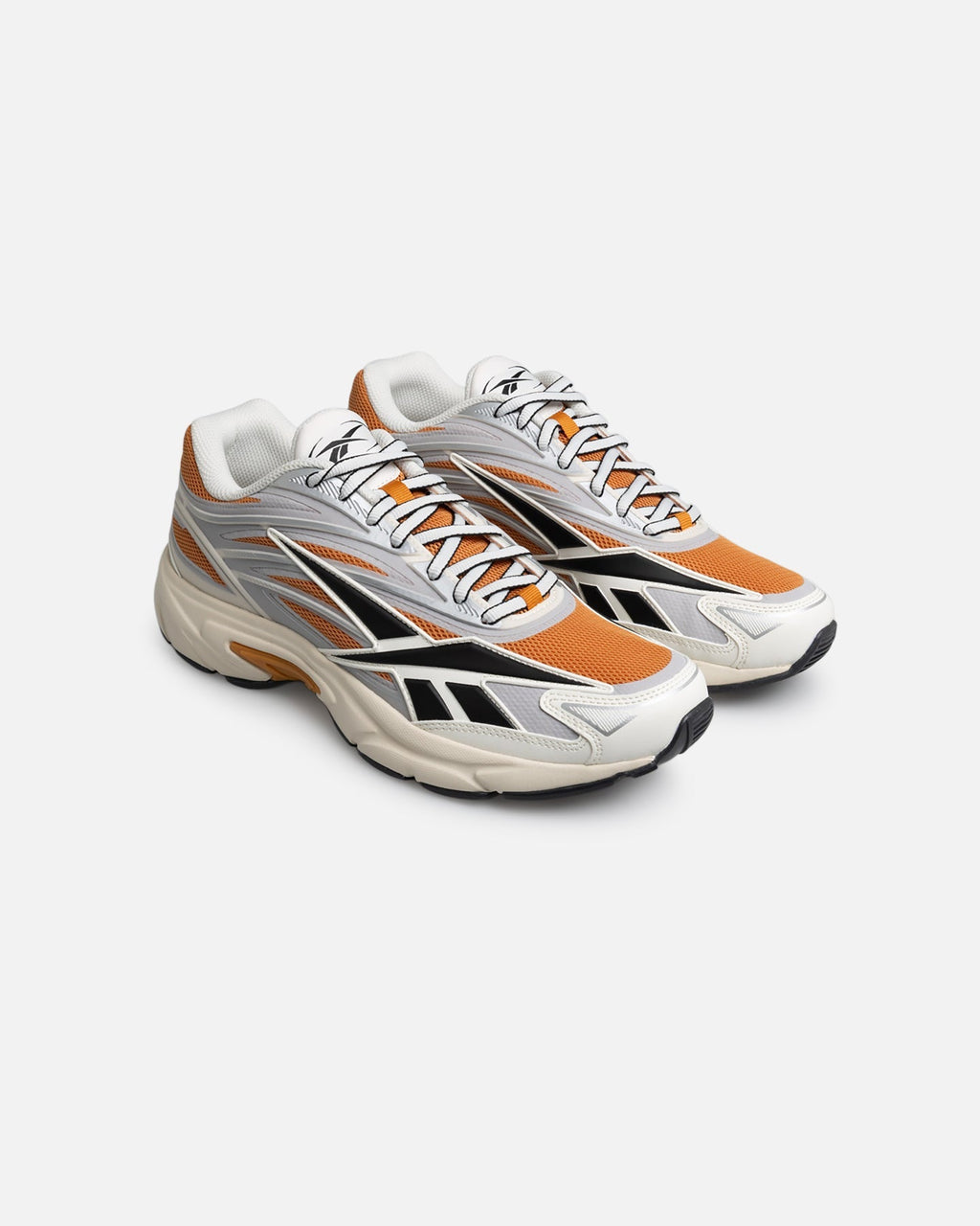 Men's Athletic Lifestyle Trainers - White/Orange