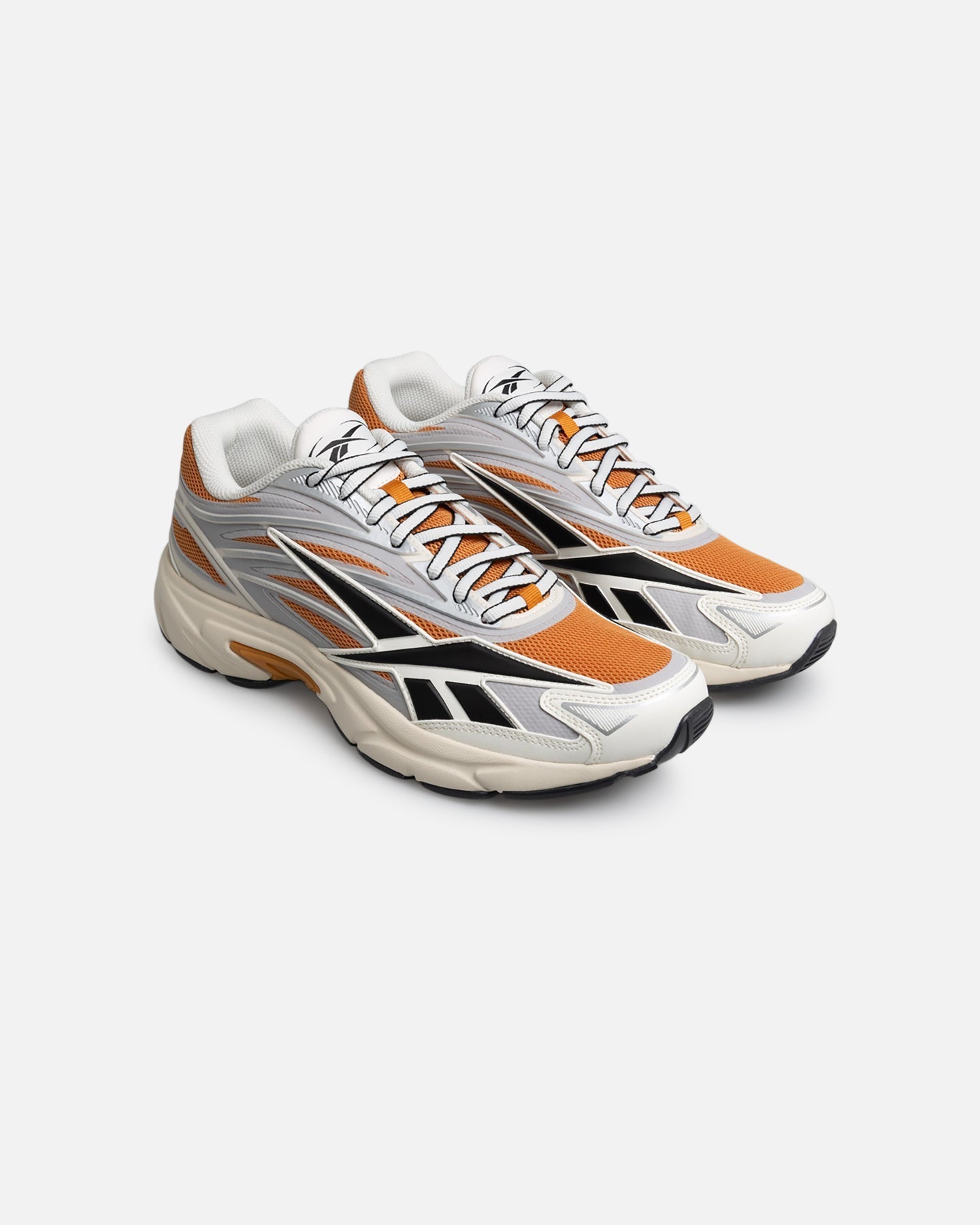 Men's Athletic Lifestyle Trainers - White/Orange