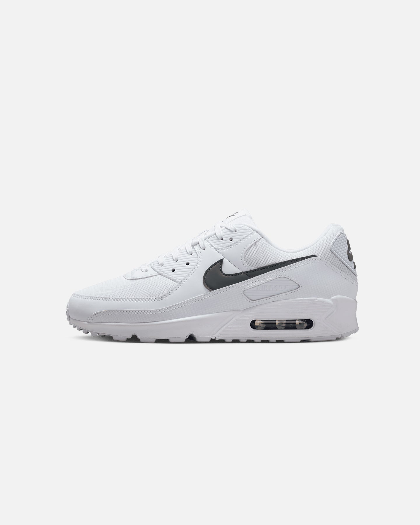 White & Grey Low-Cut Casual Athletic Footwear