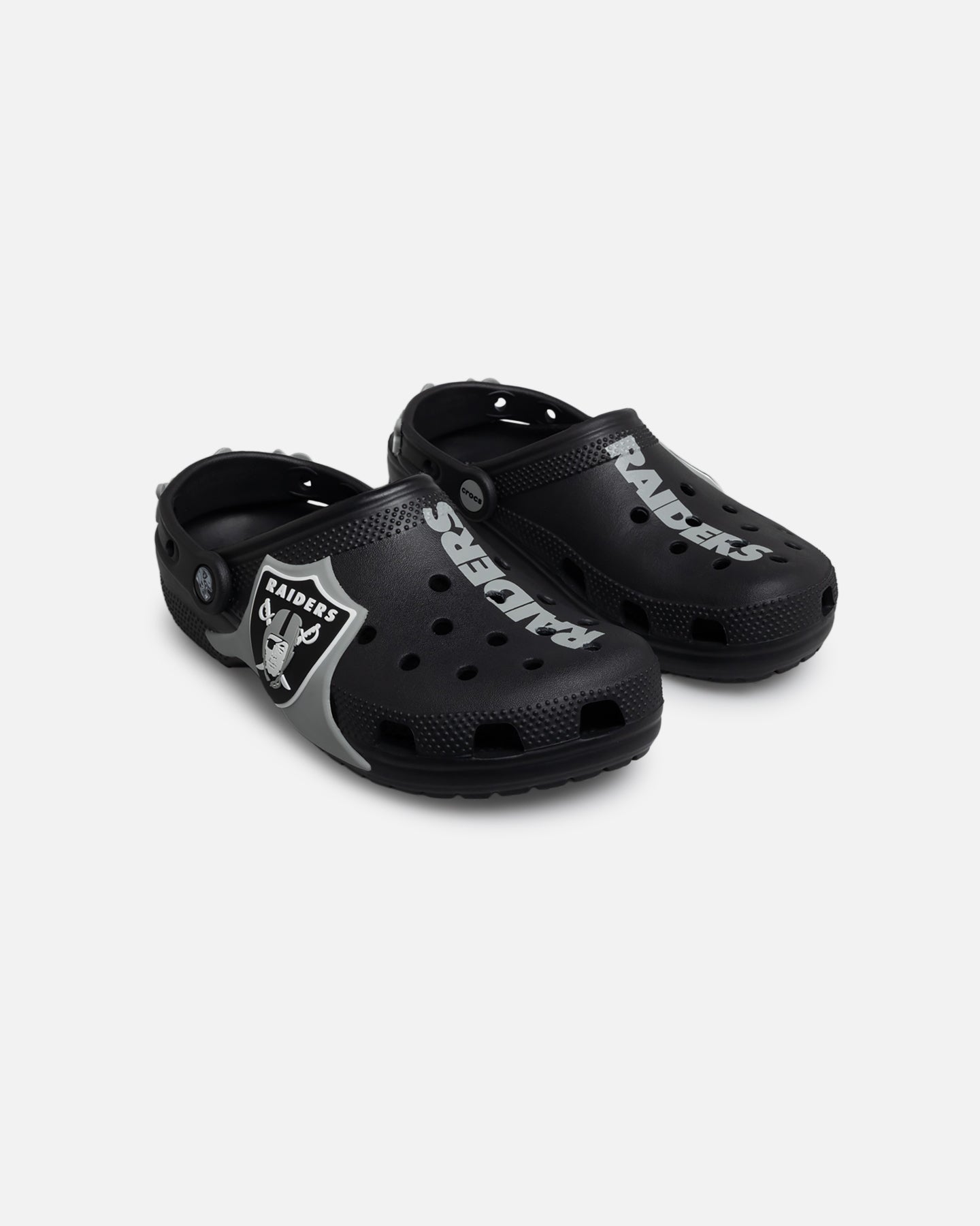 Casual Moulded Slip-On Clog - Black/Grey