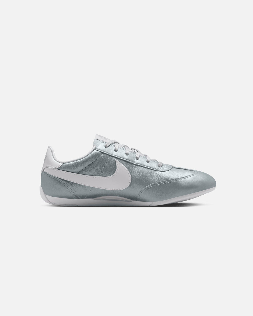 Women's Silver Casual Low-Top Trainers