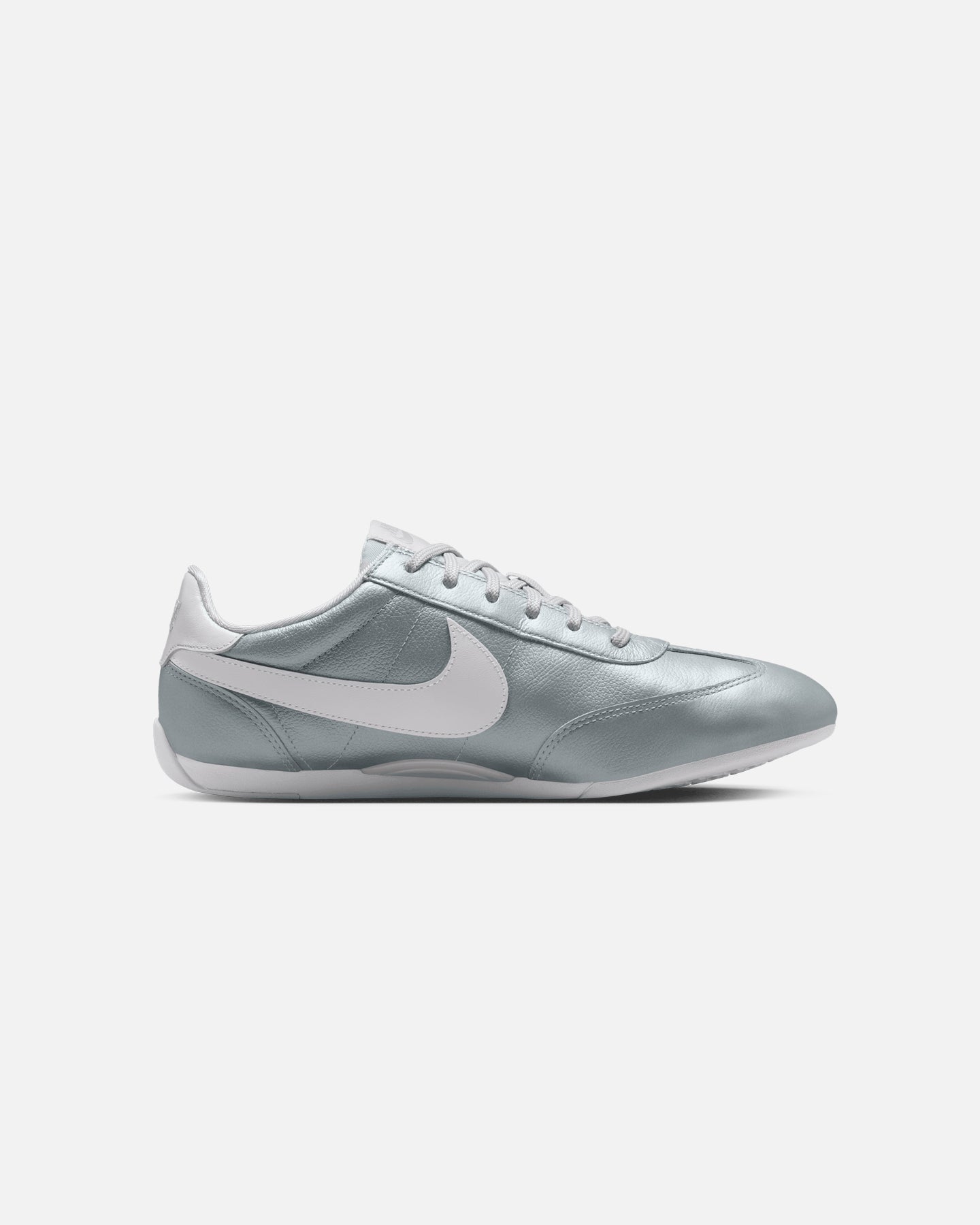 Women's Silver Casual Low-Top Trainers