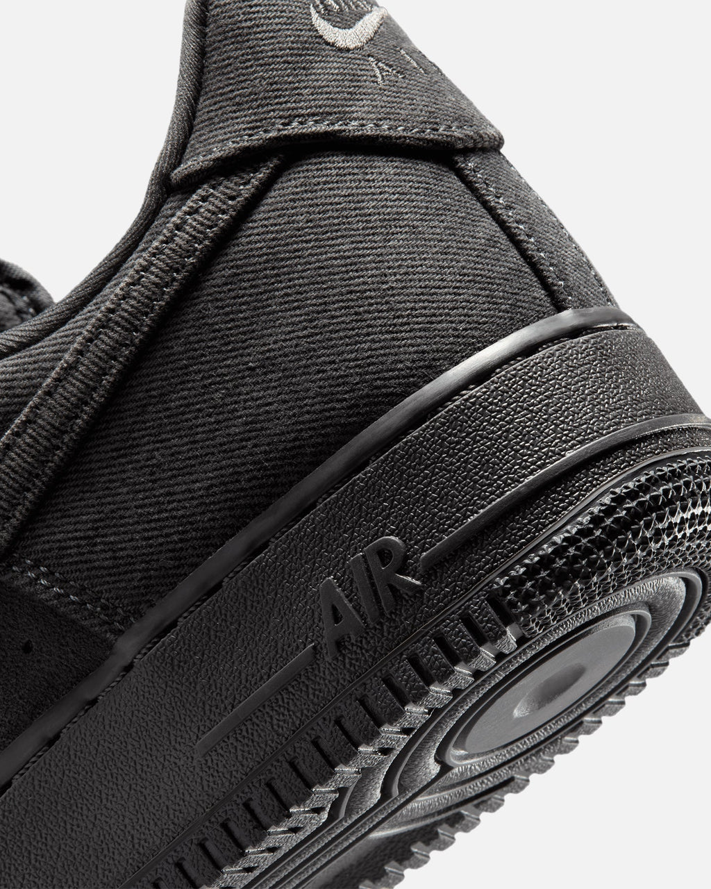 Anthracite Denim Low-Cut Casual Shoes