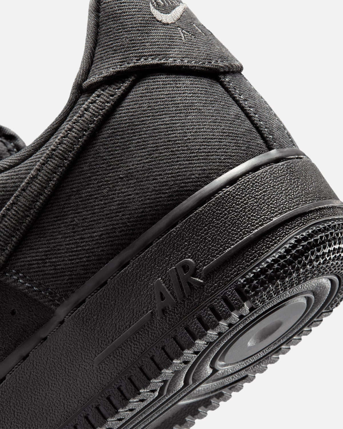 Anthracite Denim Low-Cut Casual Shoes