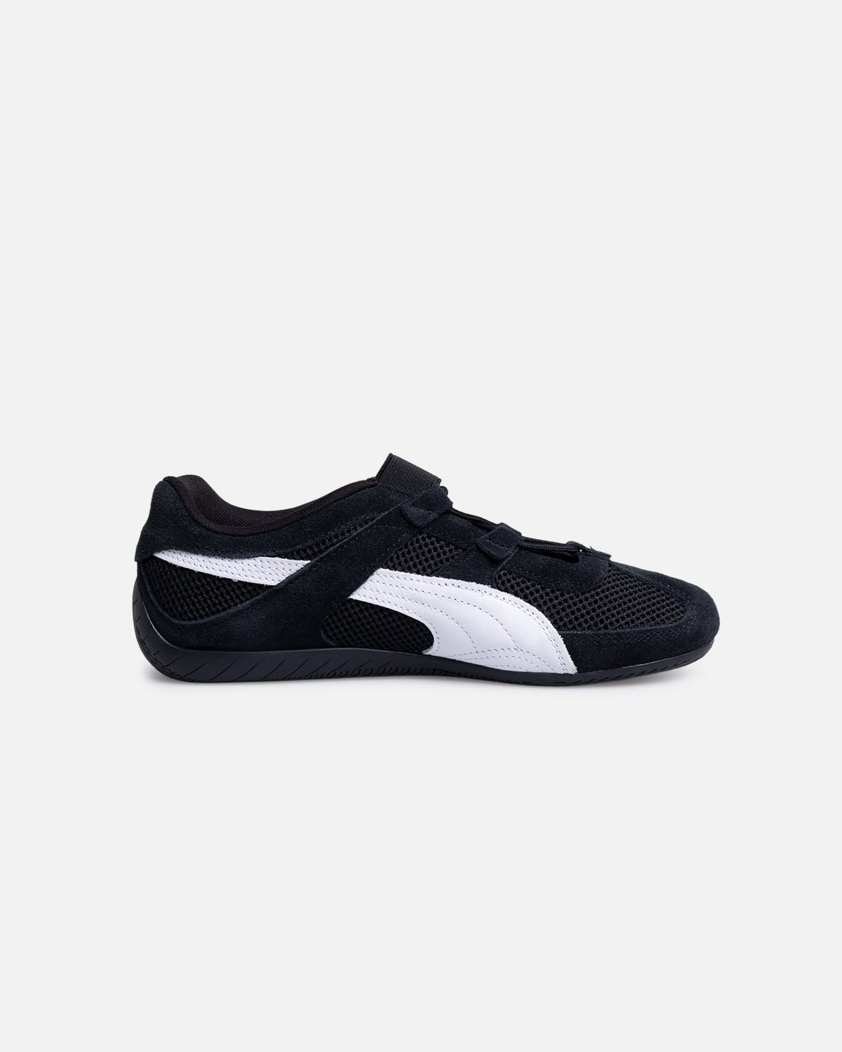 Women's Low-Top Casual Shoes - Black/White