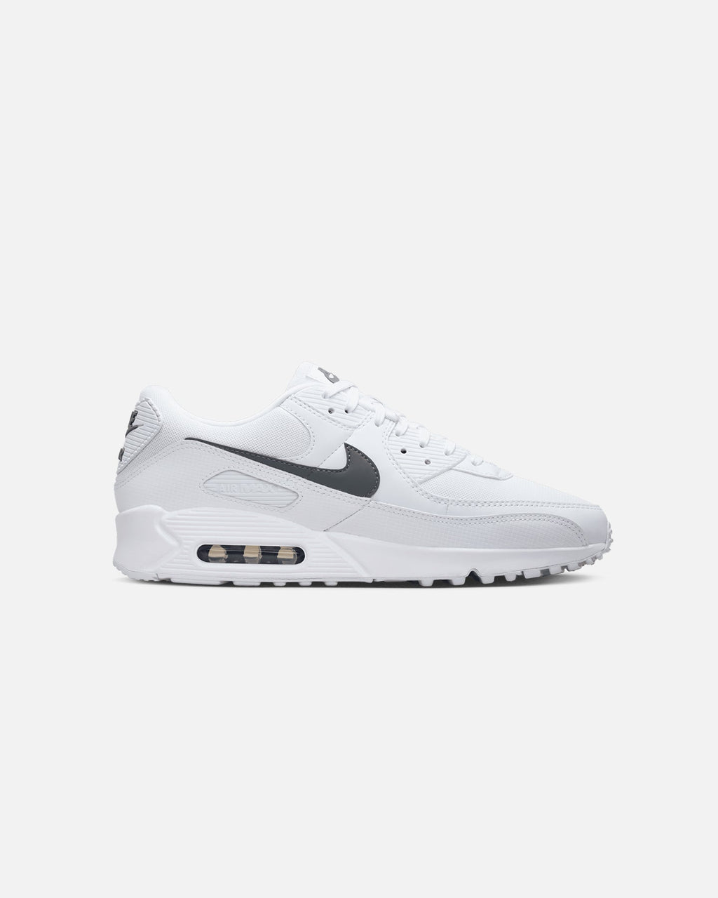 White & Grey Low-Cut Casual Athletic Footwear