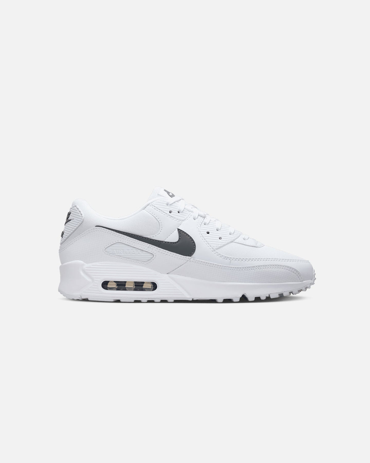 White & Grey Low-Cut Casual Athletic Footwear