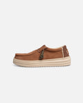 Men's Suede Slip-On Loafers - Brown