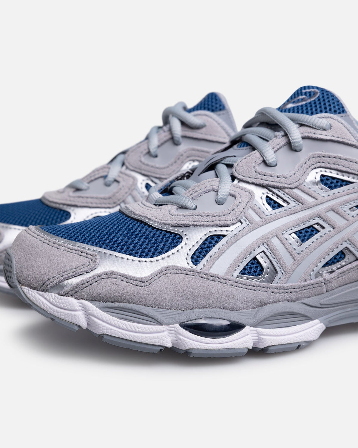 Blue/Silver Casual Sports Trainers