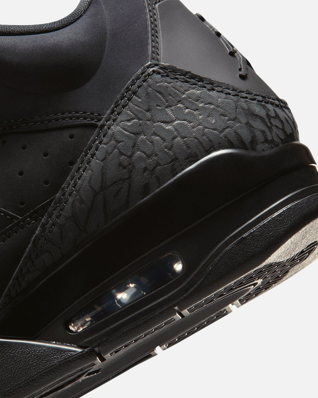 Men's Low-Cut Sport Shoes with Air Cushioning - Black