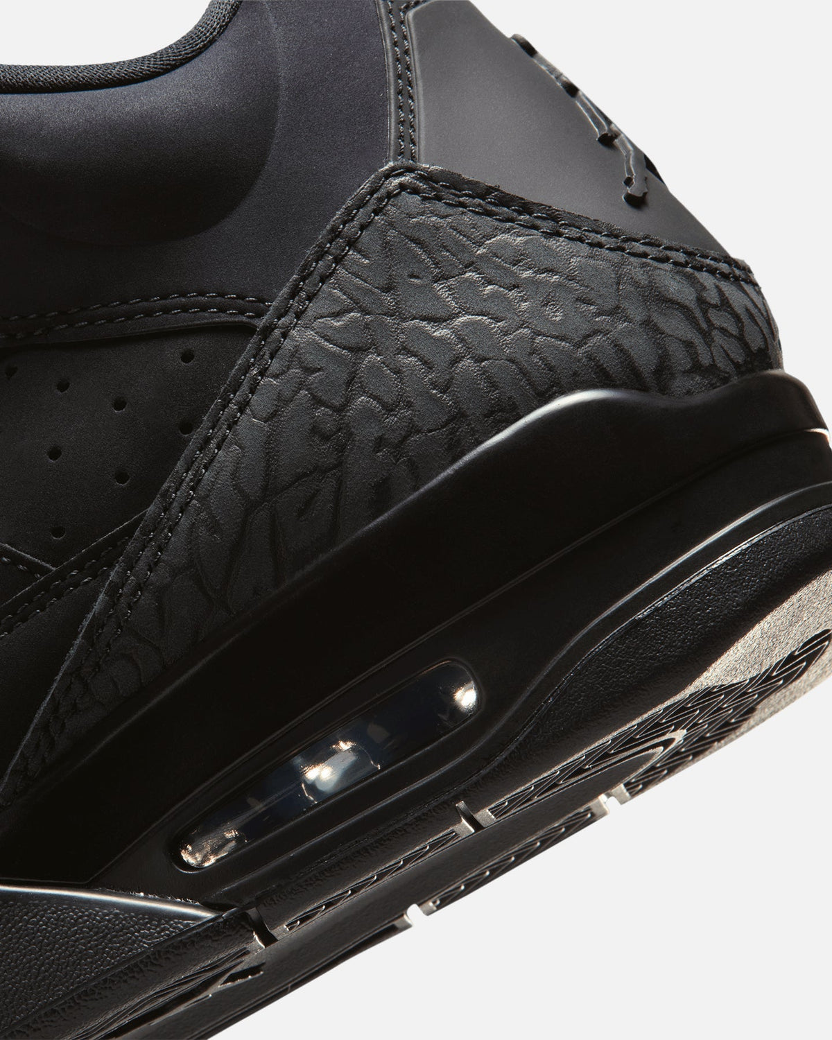 Men's Low-Cut Sport Shoes with Air Cushioning - Black