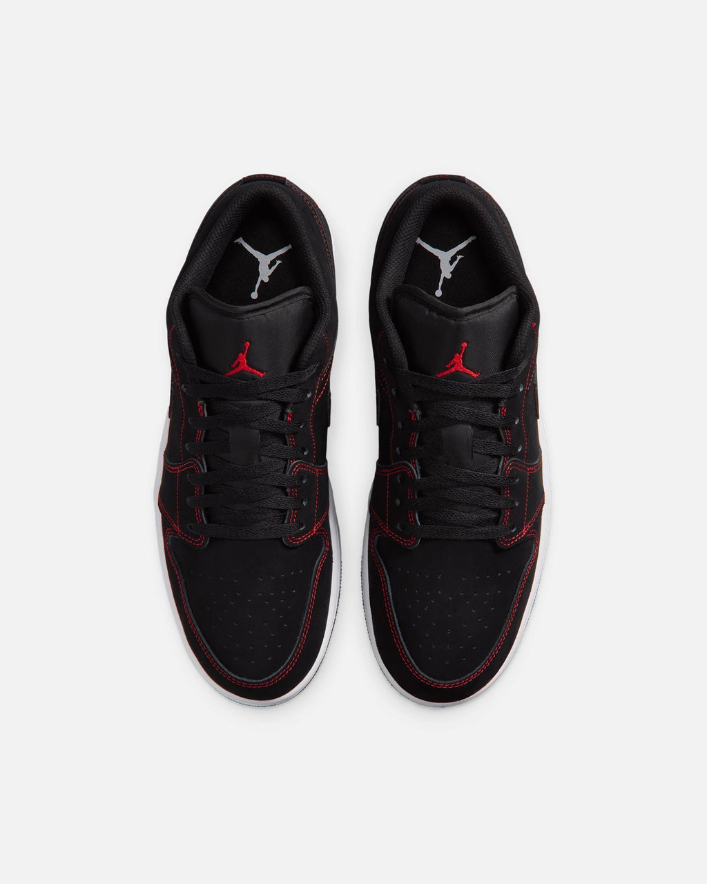 Men's Low-Cut Casual Shoes - Black/University Red