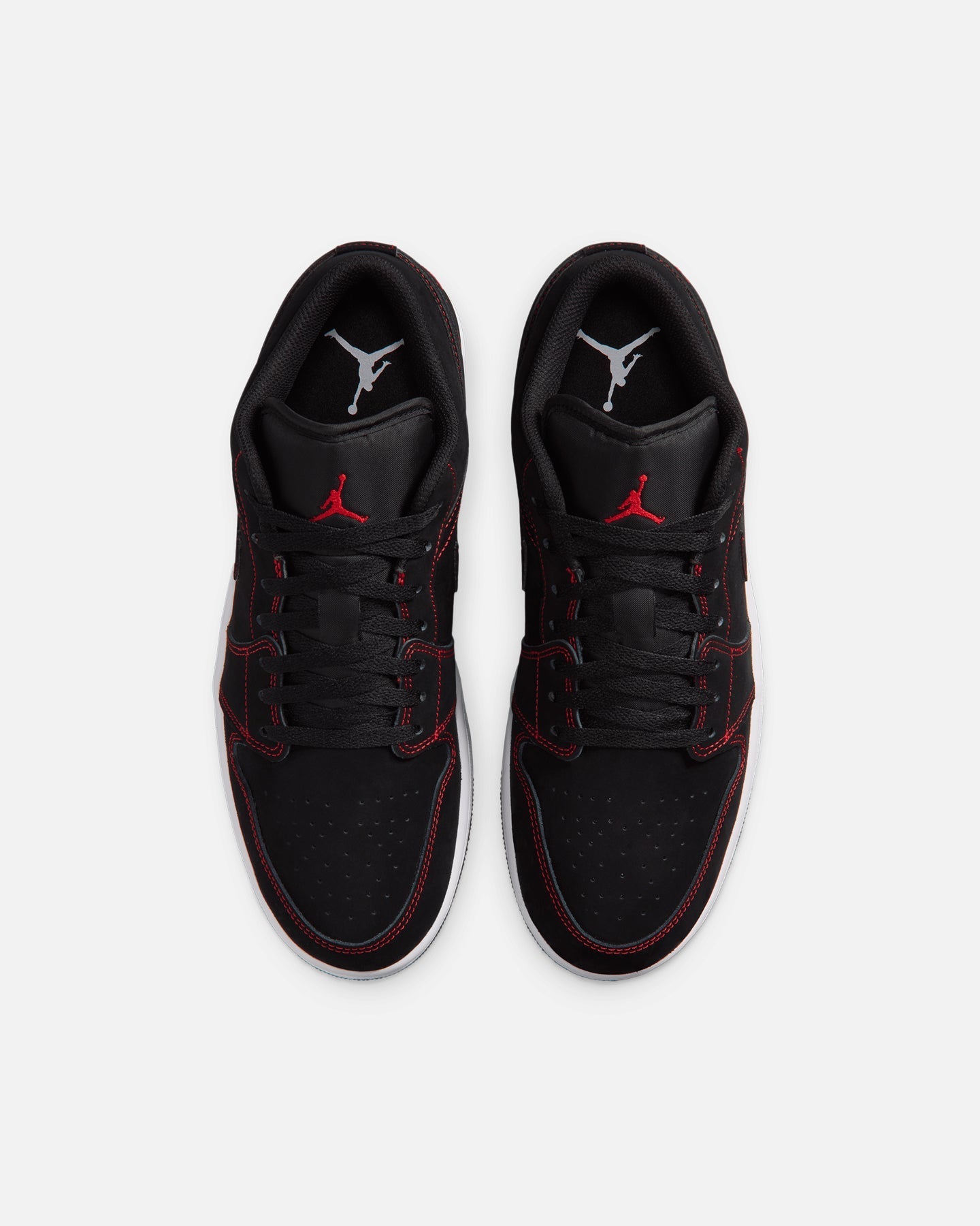 Men's Low-Cut Casual Shoes - Black/University Red