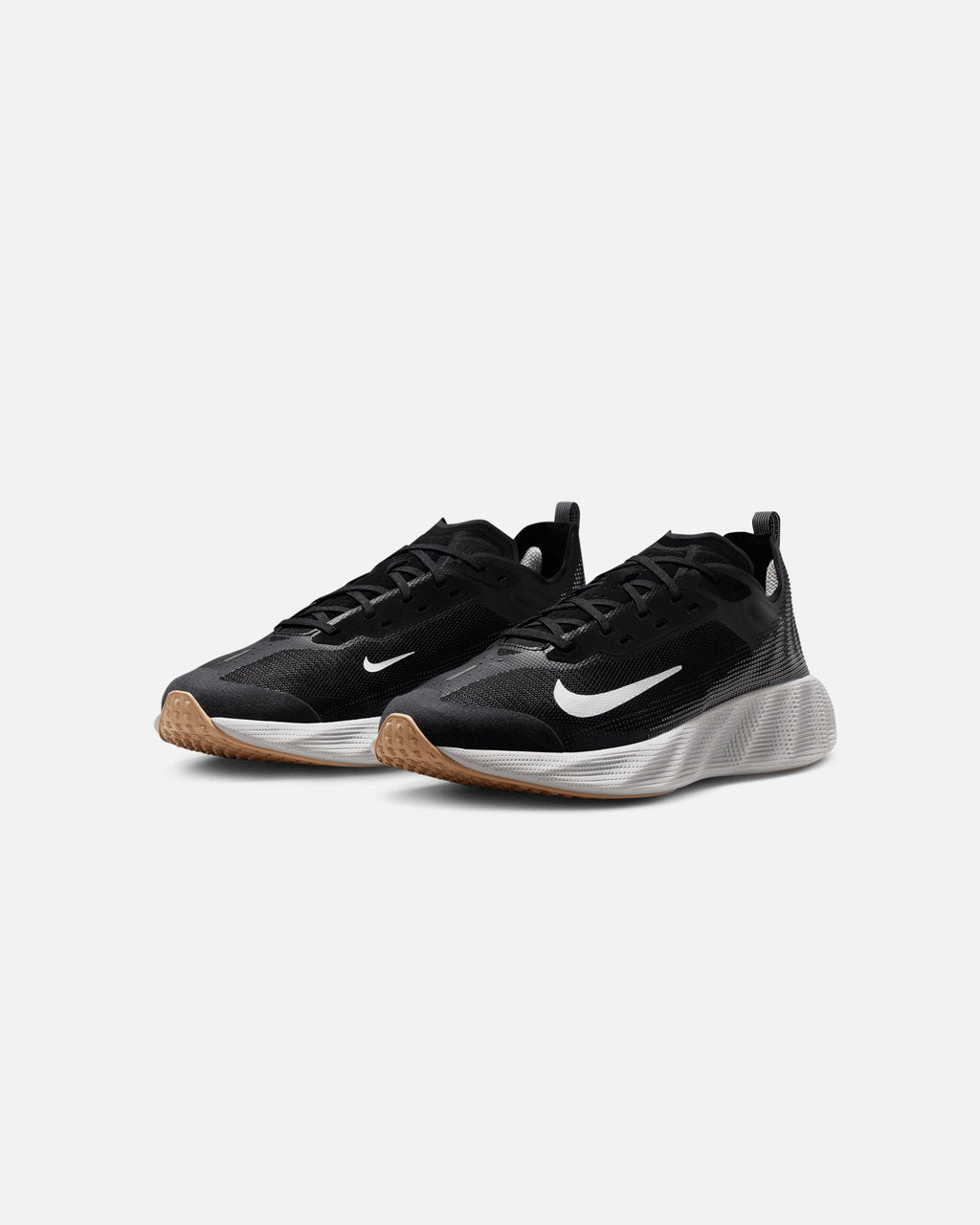 Men's Lightweight Low-Cut Sneakers - Black/White