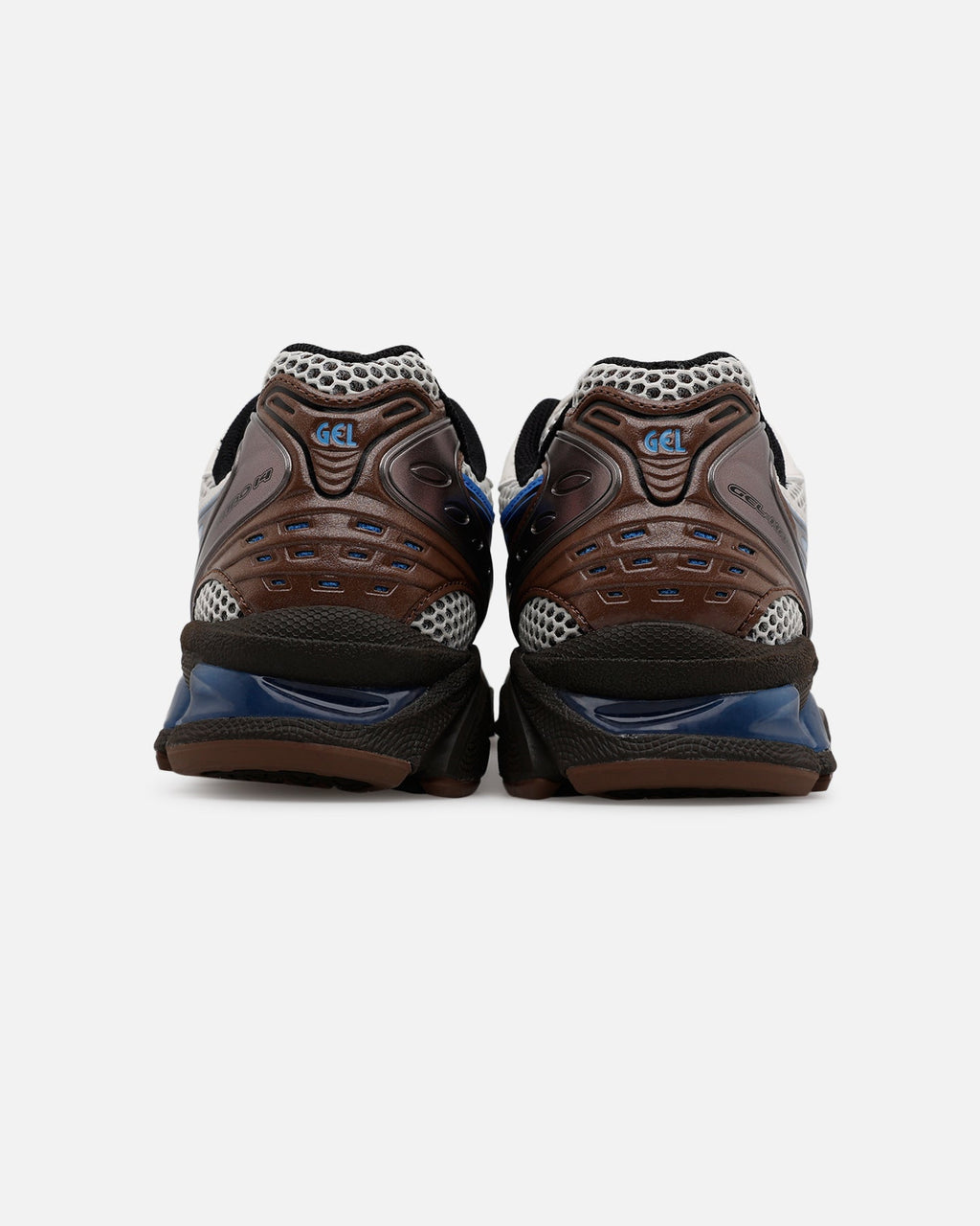 Retro-Inspired Low-Cut Sports Shoe - White/Blue