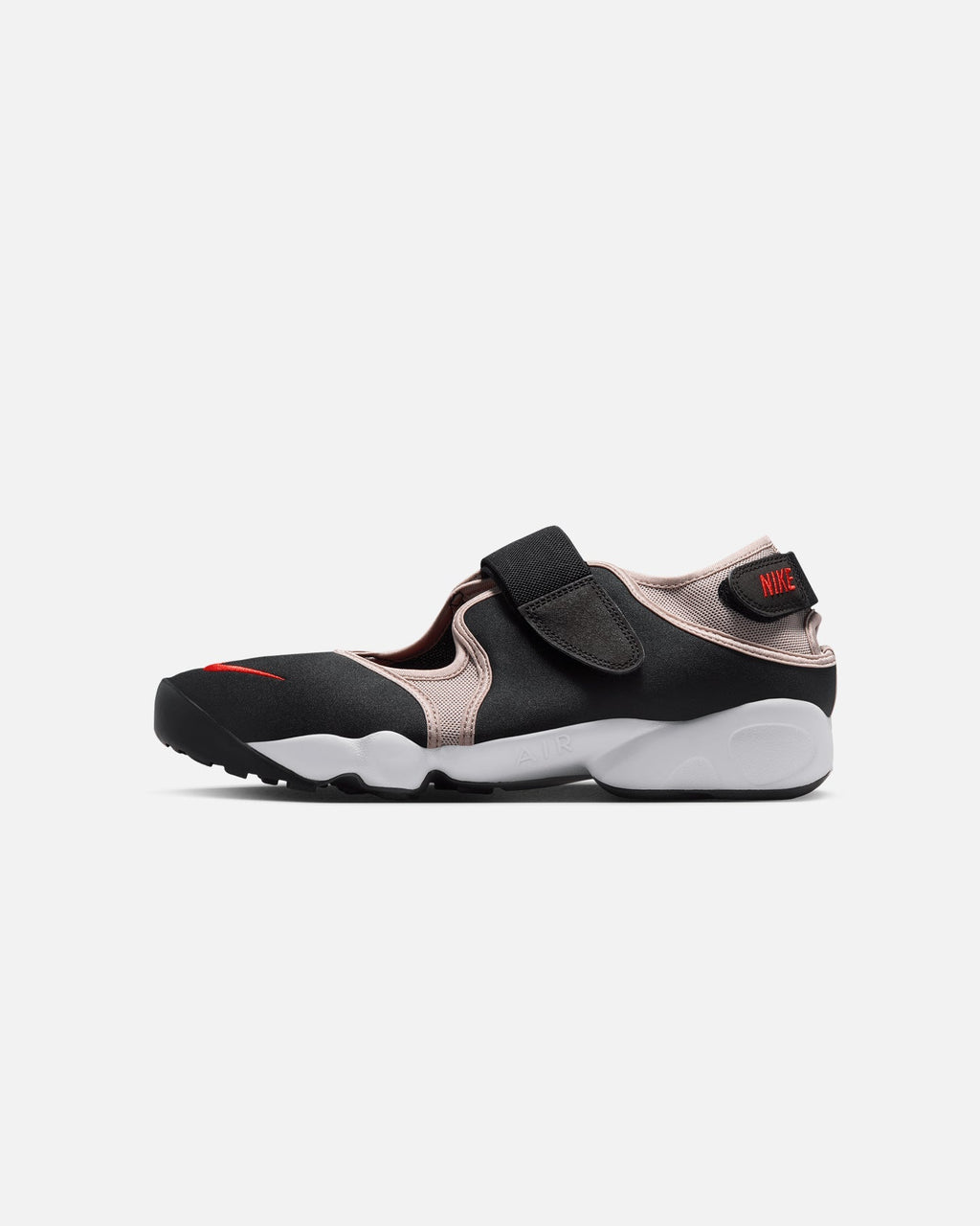 Lightweight Split-Toe Shoes Black & Red