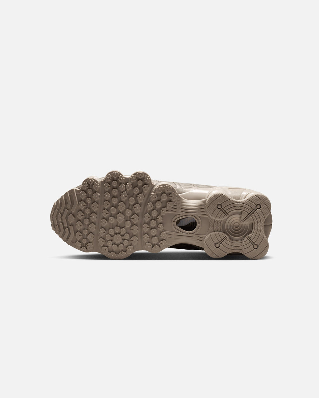 Women's Cream Athletic Footwear with Responsive Cushioning
