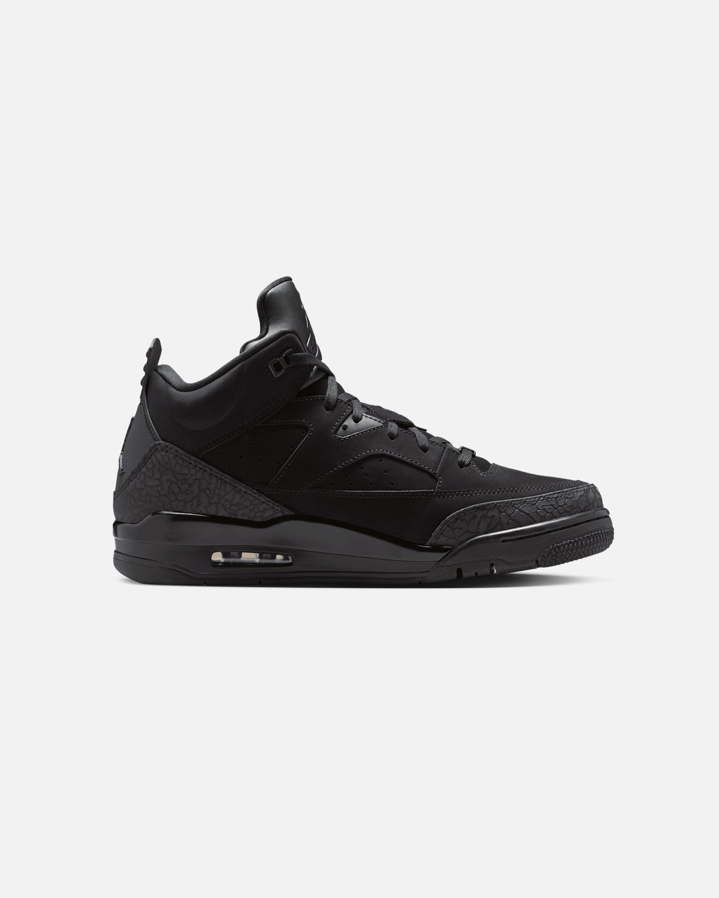 Men's Low-Cut Sport Shoes with Air Cushioning - Black